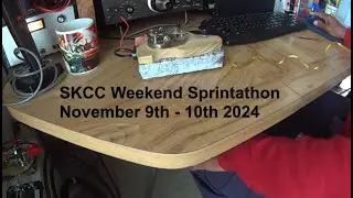 Straight Key Century Club Weekend Sprintathon November 9-10, 2024