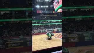 Weston Anderson Going For a Spin in Grave Digger During Monster Jam Freestyle Mania in Nashville!! 🔄