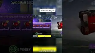 camo red sprite hadir lagi di hadiah rank codm #codm #codmobile