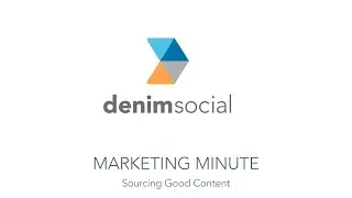 How To Source Good Social Media Content