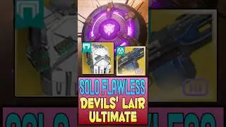 Destiny 2: Solo Flawless Ultimate The Devil's Lair on Arc Titan Meta Build!