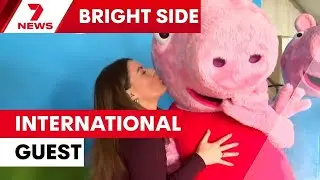 Peppa Pig meets excited fans at Sydney Zoo | 7NEWS