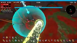 Megabonk Forest Tier 3 Bark Vader Boss Fight - Vlad HP Stacking