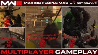 COD: MW III | Multiplayer Gameplay - Making people mad | Feat. SGTDRAYKE