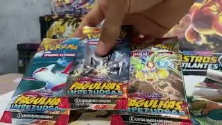 Fazendo abertura de triple pack fagulhas impetuosas #pokemon #cartapokemon #pokemontcg #pokemoncards