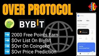 Over Wallet 2000 Points Earn 🟢 | $OVR Coin List On ByBit And Coingecko | Over Coin Price Prediction