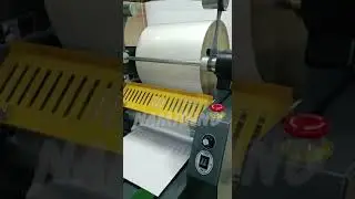 Jumbo Roll To Roll Thermal Lamination Machine | ZX-490 EL Buy Now- 09555086767 #lamination