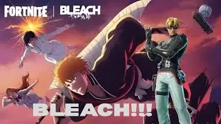 Playing the bleach cup in Fortnite