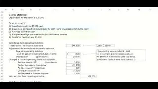 Financial Accounting  - Chapter 13 -  Indirect Method Statement of Cash Flows Video 2  - 2025