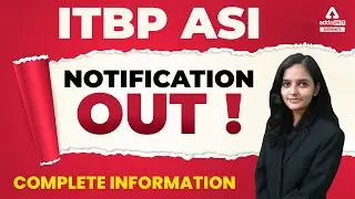 ITBP Assistant Sub-Inspector Recruitment 2022 | ITBP ASI Vacancy 2022 Notification