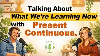 Present Continuous in Real Life | What Are You Learning Right Now? | Fun English Learning Podcast