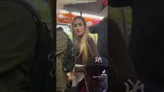 Her 🐱 was smelling up the train