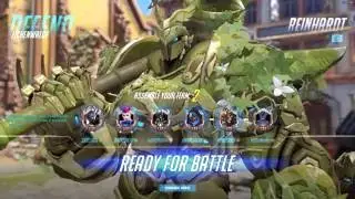 Reinhardt Legendary Skin! Greifhardt Gameplay with Crosheo
