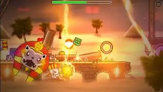 Burning Sand by TeamTCM (All Coins) || Geometry dash Demon Level