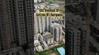 🚁 Drone View of GLS Avenue 81 Gurugram | 75% Open Space | Prime Sector 81 Update