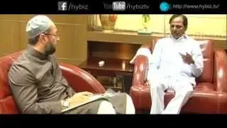 Chief Minister KCR & TS MP Asaduddin Meet
