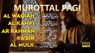 Murottal Al'Quran Di Pagi Hari | Surah Al Waqiah,Yasin,Al Kahfi,Ar Rahman,Al Mulk | Alaa Aqel