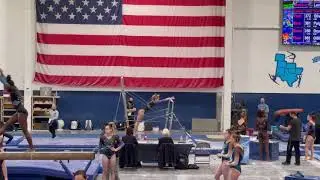 Lilly Tubbs, 2022 Acrotex Gymnastics, Level 10, 2021 Tx State Meet Bars 1st