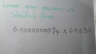 Leave your answer in standard form