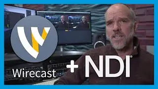 NDI PTZ Cameras with Telestream Wirecast