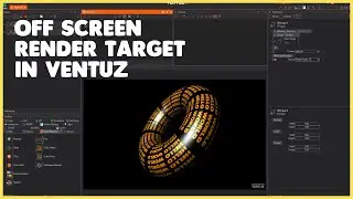 Off screen render target in Ventuz