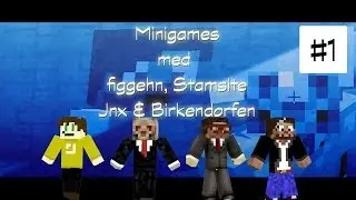 DualDGaming Extra - Minecraft Minigames med figgehn, Jnx, Stamsite & Birkendorfen #1