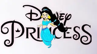 How to Draw Princess Jasmine from Aladdin!