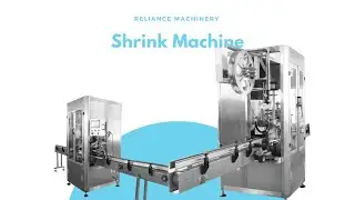 Band shrinker machine, PVC film applicator shrink equipment, heating tunnel RELIANCE