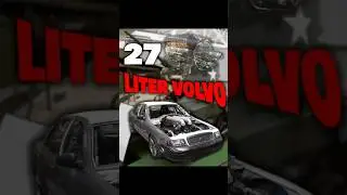 Tank Engine In A Crown Vic?! #shorts #engineswap #tankengine