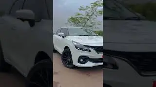Maruti Suzuki baleno 2022 alloy wheels modified