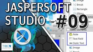 Curso Jaspersoft Studio - Relatórios com JAVA - Aula 9 - StaticText e TextField