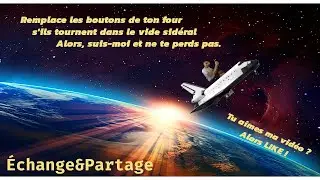 Comment d&eacute;monter les boutons de ton four rapidement et sans soucis.