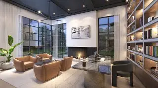 Quickviz | Residential - Living and Dining areas | Video Flythrough | Architectural 3d Rendering