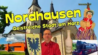 HARZ ! Nordhausen am Harz🌄⛲🌞per Videofilm🏰Sehenswürdigkeiten*Stadtrundgang*Dom*Stadtrundgang*sights