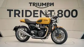 ОФИЦИАЛЬНО ПРЕДСТАВЛЕН TRIUMPH TRIDENT 800 2026 ГОДА &mdash; вы не поверите его характеристикам!