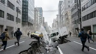 Japan Earthquake 2025: Real CCTV & Dashcam Footage Compilation