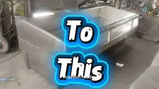 Meat Display Counter / Stainless /Msm Garage Tv 