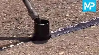 Pavement crack and joint sealing