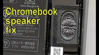 Asus Chromebook speaker repair