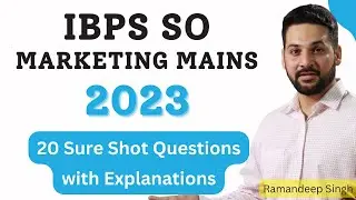 IBPS SO Marketing Mains 2023: 20 Expected Questions #2