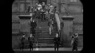 1901 One Of The First Videos From Scotland || Dumfries, 🎥 OLD VIDEO FOOTAGE