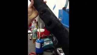 DEL REY CUSTOMS FIberglass A pillars Wrapped in SUEDE