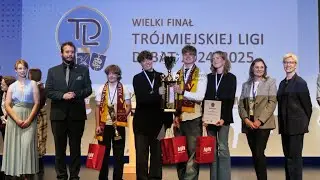Wielki Finał Trójmiejskiej Ligi Debat 2024/2025 - zapis transmisji
