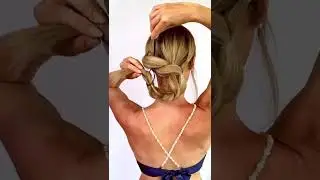 Four steps!!! Wedding hairstyle idea for you✨#easyhairstyles #clawclips #hairstyles #hairtutorials