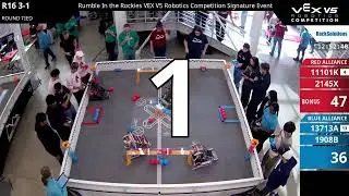 Rumble In the Rockies : Wasatch - R16 #3-1 - 11101K & 2145X vs 13713A & 1908B - Auton + Driver