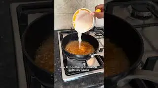 Thai red curry dumpling soup