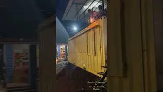 Container Restaurant Makeover: Turning Ideas into Reality! #container #restaurant #vlog #trending