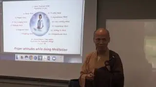 Difficulty in Meditation-Lecture at Passionist Earth & Spirit Center-Louisville-KY- July 19-2017