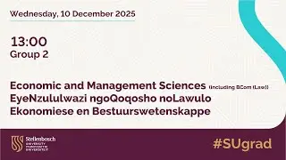 SU Graduation (Dec. 2025): Economic & Management Sciences (2)