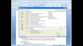 How to Save a Document as a PDF File in Word 2007
